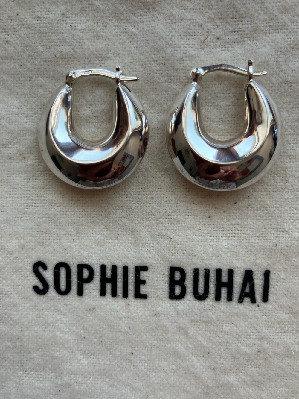 Sophie Buhai Fez Sterling Hoop Earrings